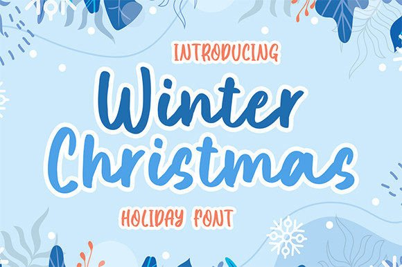 Winter Christmas Font