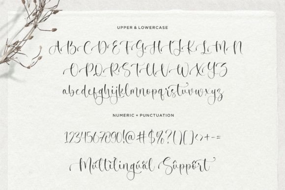 Winter Fantasy Font Poster 5
