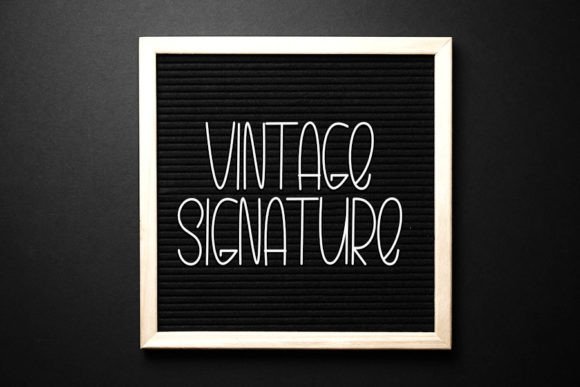 Winter Farmhouse Font Poster 2
