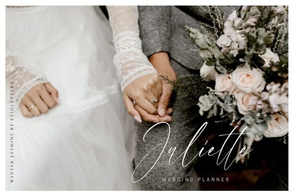 Winter Jasmine Font Poster 6