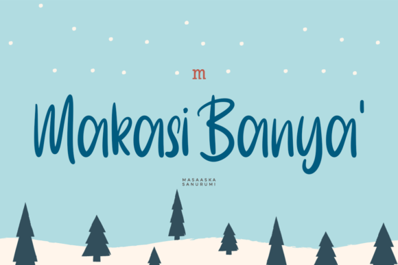 Winter Joy Font Poster 9