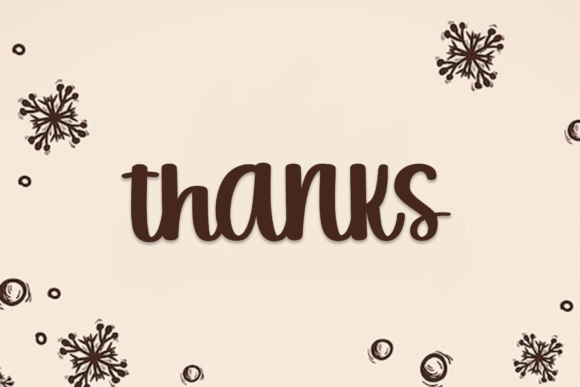Winter Market Font Poster 8
