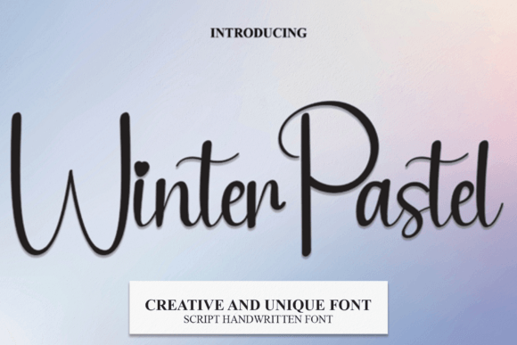Winter Pastel Font