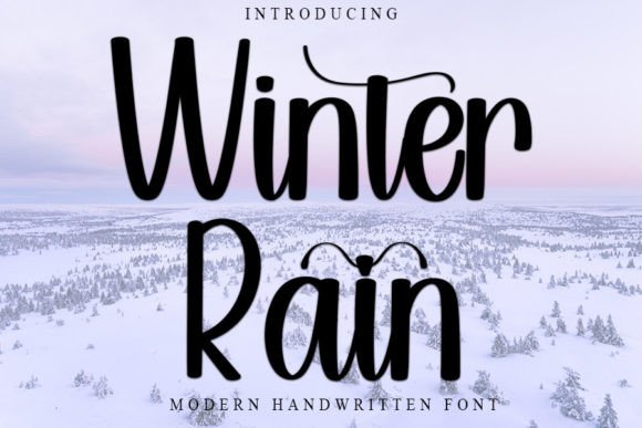 Winter Rain Font