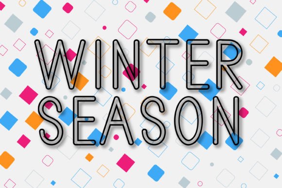 Winter Season Font