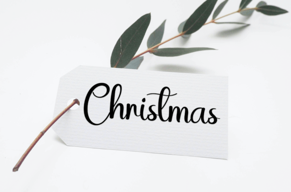Winter Short Font Poster 2