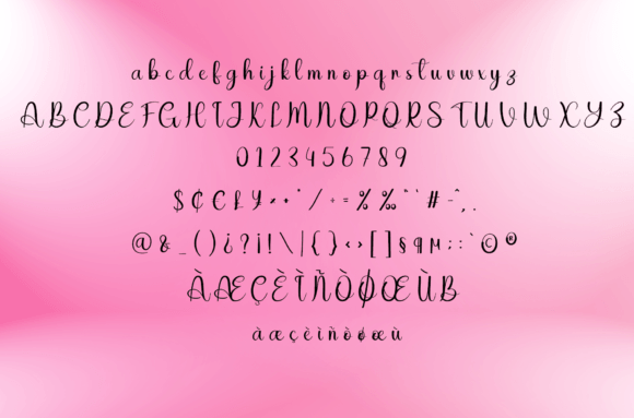 Winter Short Font Poster 6