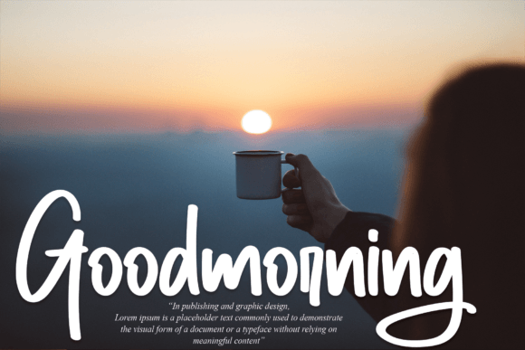 Winter Signature Font Poster 5