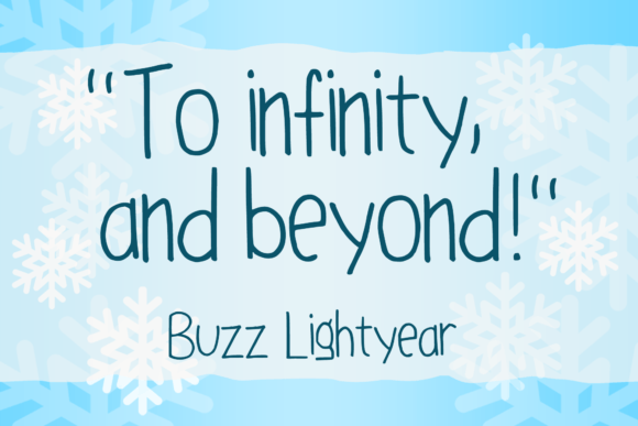 Winter Solstice Font Poster 2