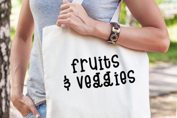 Winter Squash Font Poster 4