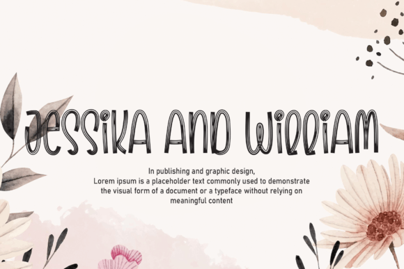 Winter Story Font Poster 2