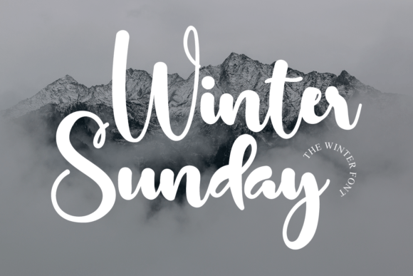 Winter Sunday Font