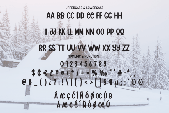 Winter Sweeter Font Poster 7