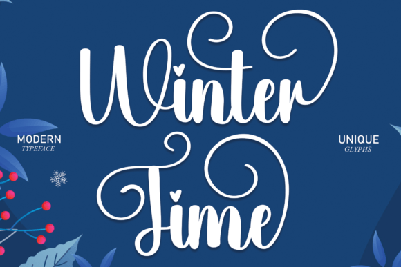 Winter Time Font