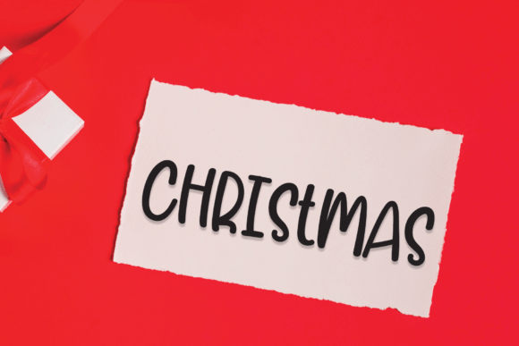 Winter Vacation Font Poster 4