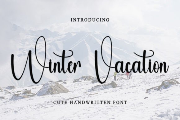 Winter Vacation Font