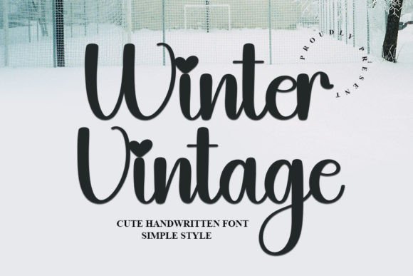 Winter Vintage Font