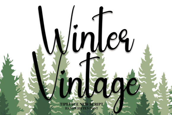 Winter Vintage Font