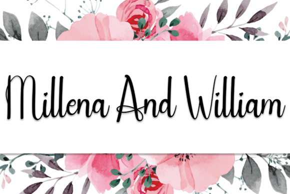 Winter Vintage Font Poster 2
