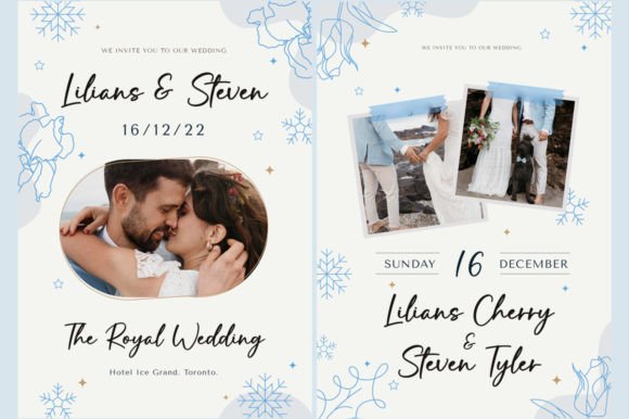 Winterlake Font Poster 5