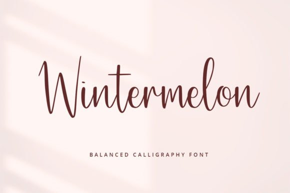 Wintermelon Font Poster 1