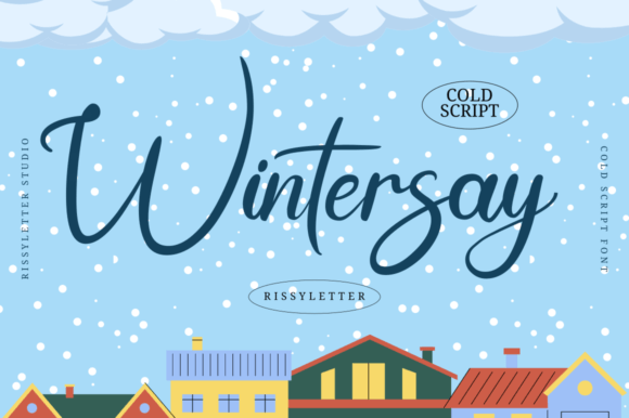 Wintersay Font Poster 1