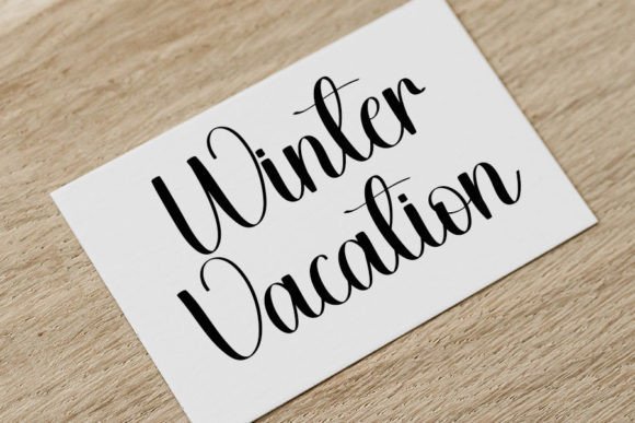 Wintersmile Font Poster 2