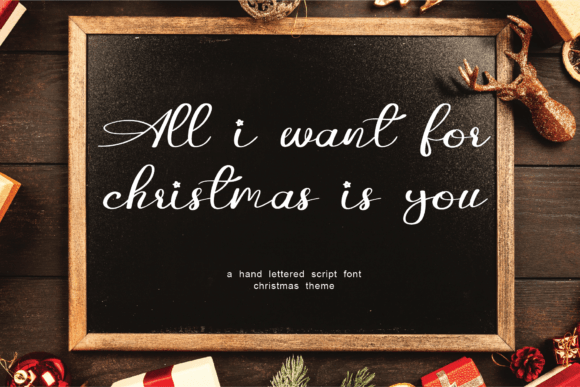 Wintersnow Font Poster 2
