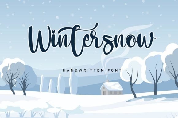 Wintersnow Font Poster 1