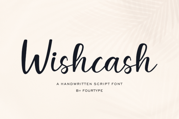 Wishcash Font Poster 1