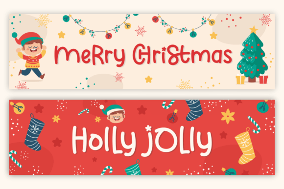 Wishing Christmas Font Poster 2