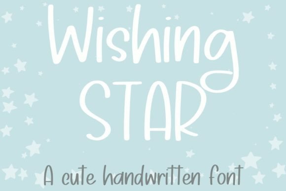 Wishing Star Font Poster 1