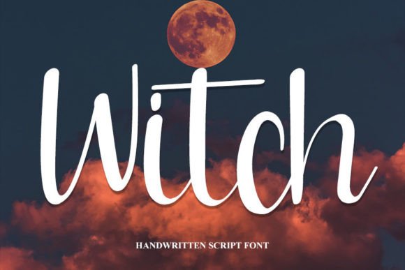 Witch Font Poster 1