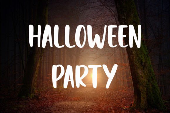 Witch Night Font Poster 4