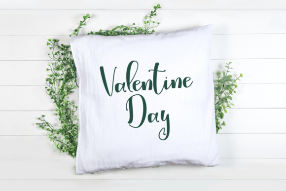 With Valentina Font Poster 4