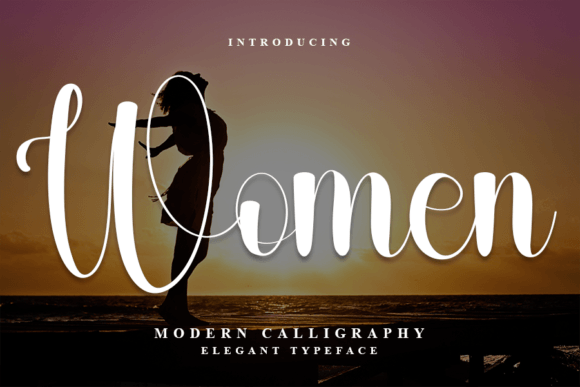 Women Font Poster 1