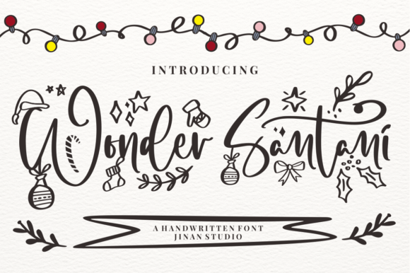 Wonder Santani Font Poster 1