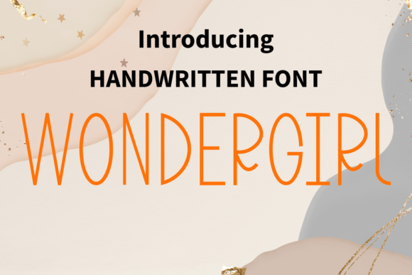 Wondergirl Font Poster 1