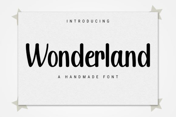 Wonderland Font