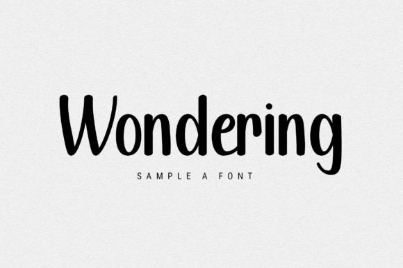 Wonderland Font Poster 2