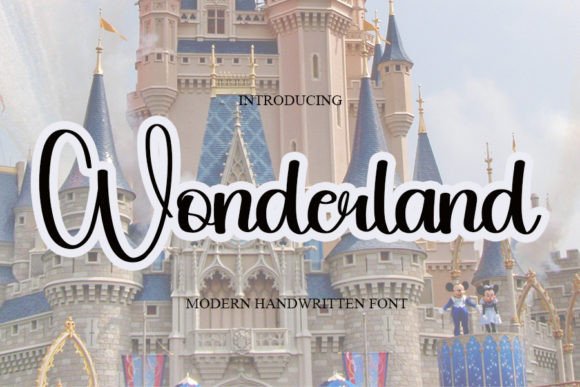 Wonderland Font Poster 1