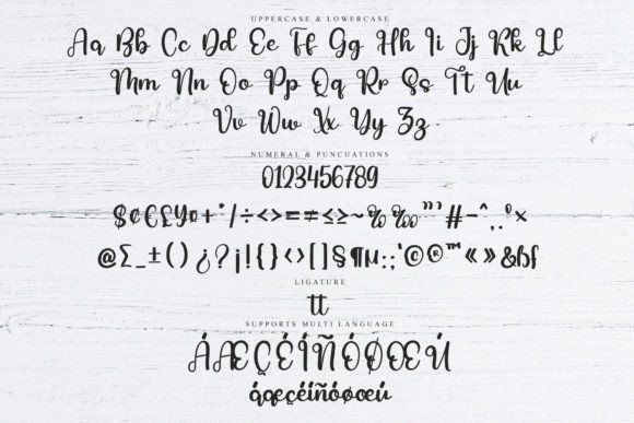Workout Font Poster 6