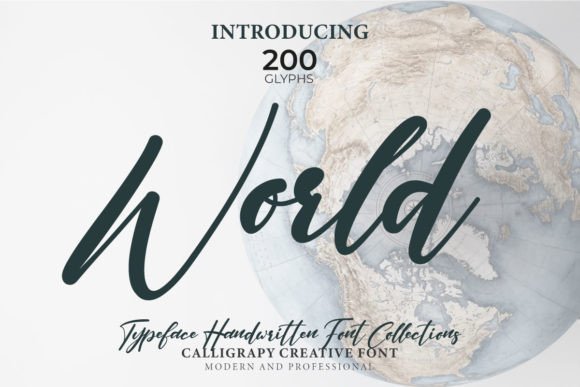 World Font Poster 1