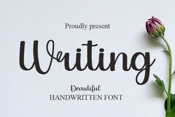 Writing Font