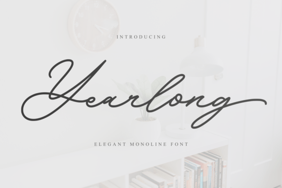 Yearlong Font Poster 1