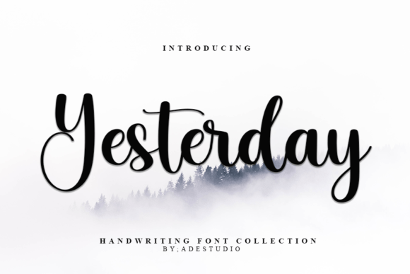 Yesterday Font