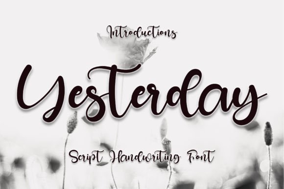 Yesterday Font