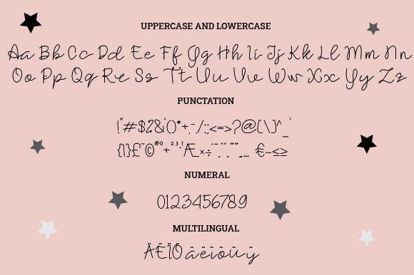 Yolanda Font Poster 4