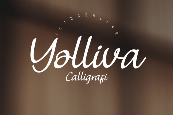 Yolliva Calligrafi Font