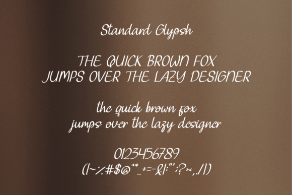 Yolliva Calligrafi Font Poster 3